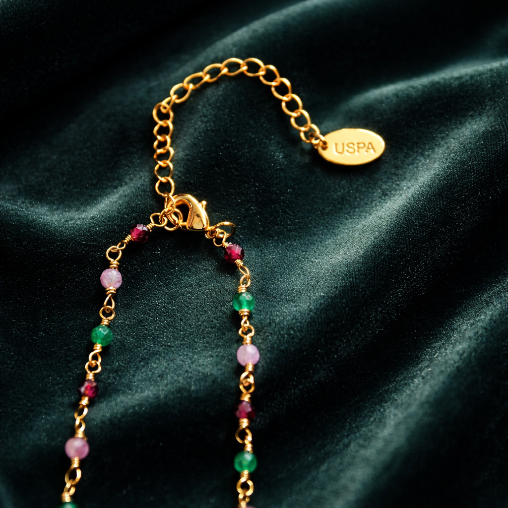 Collier multicolore de la marque us polo assn