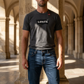T-shirt Levi's Homme - Gris anthracite