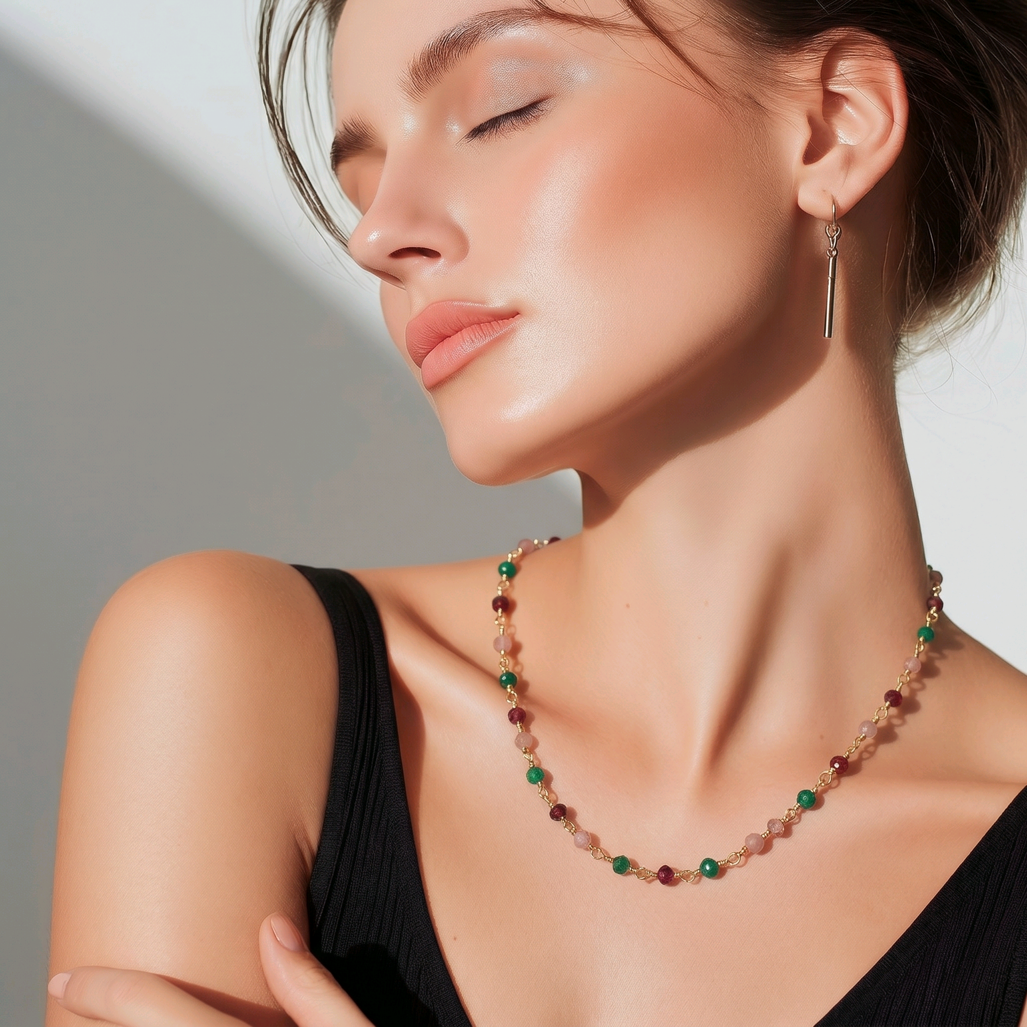 Collier multicolore de la marque us polo assn