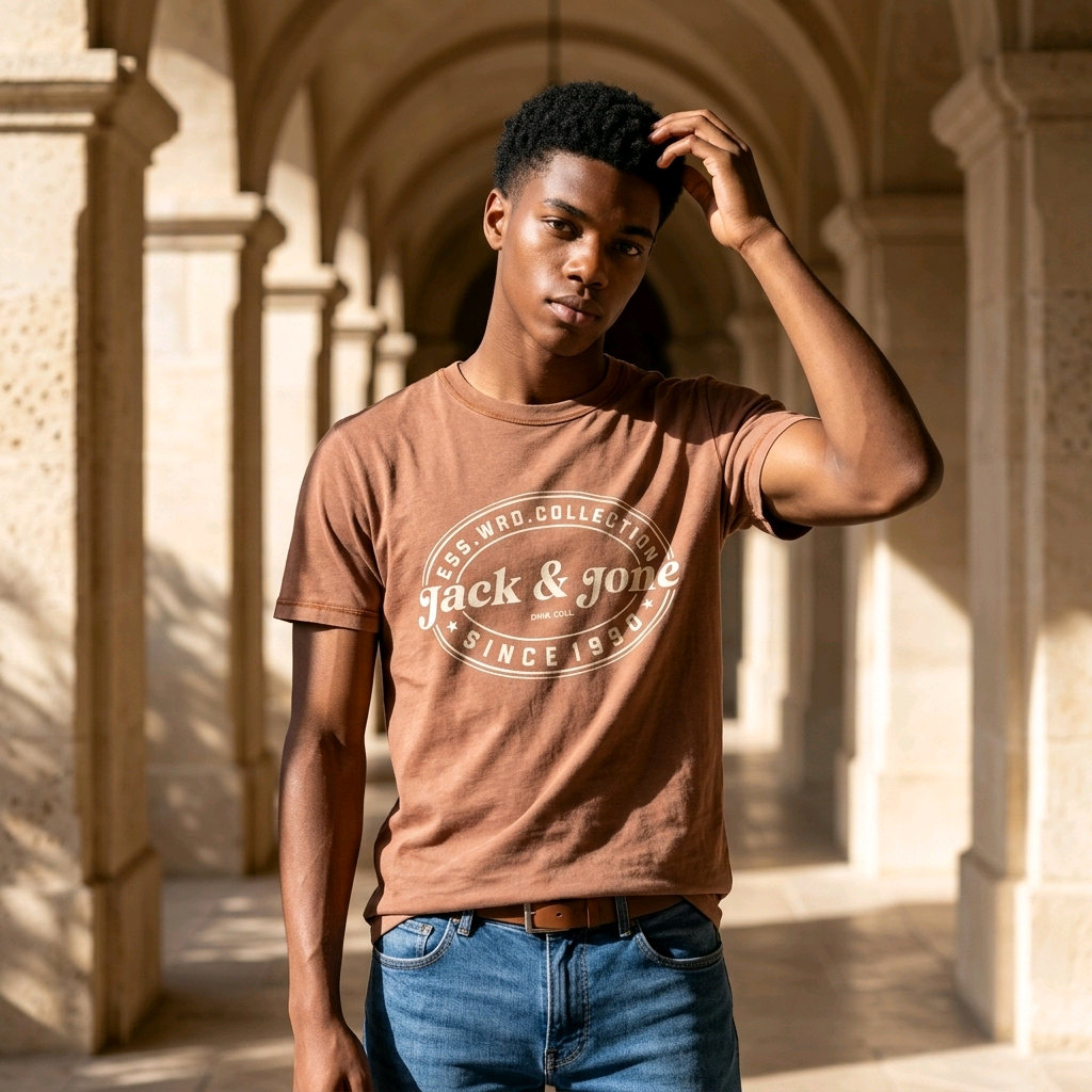 T-shirt de la marque Jack&jones pour Homme