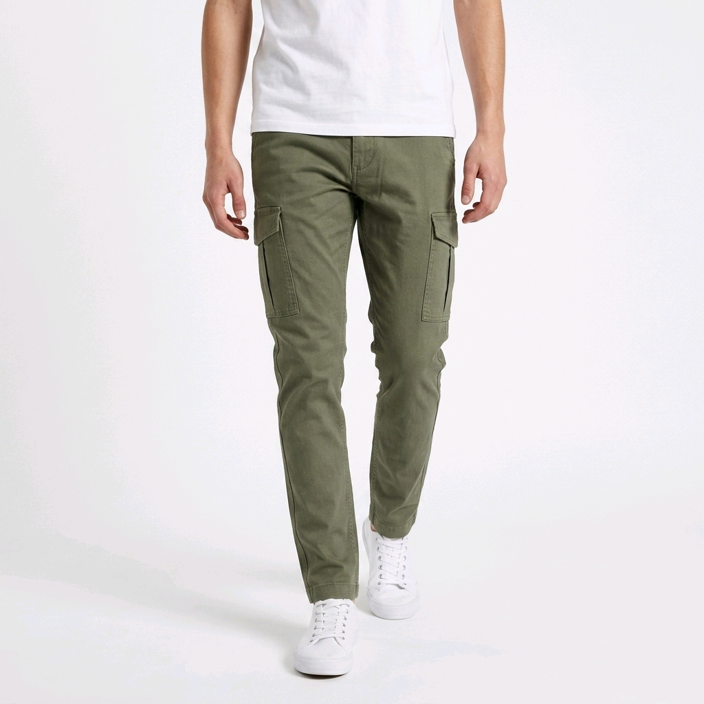 Pantalon Cargo Homme Jack & Jones - Coupe Slim Ajustée