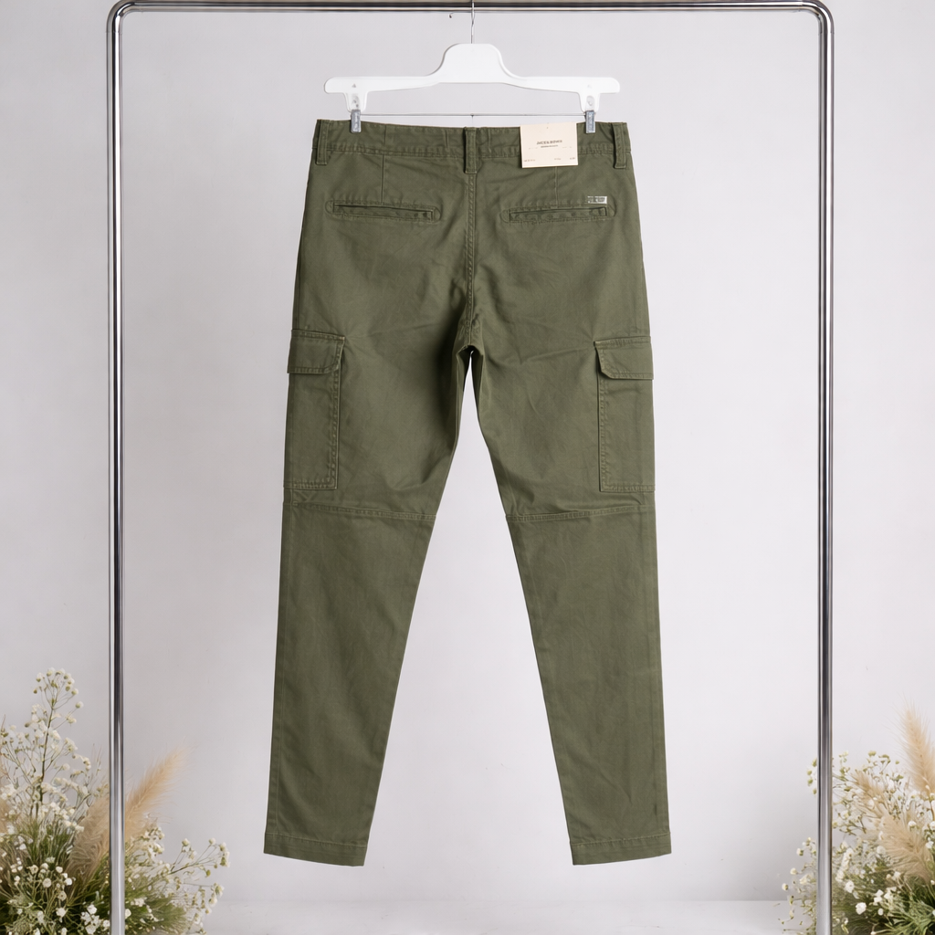 Pantalon Cargo Homme Jack & Jones - Coupe Slim Ajustée