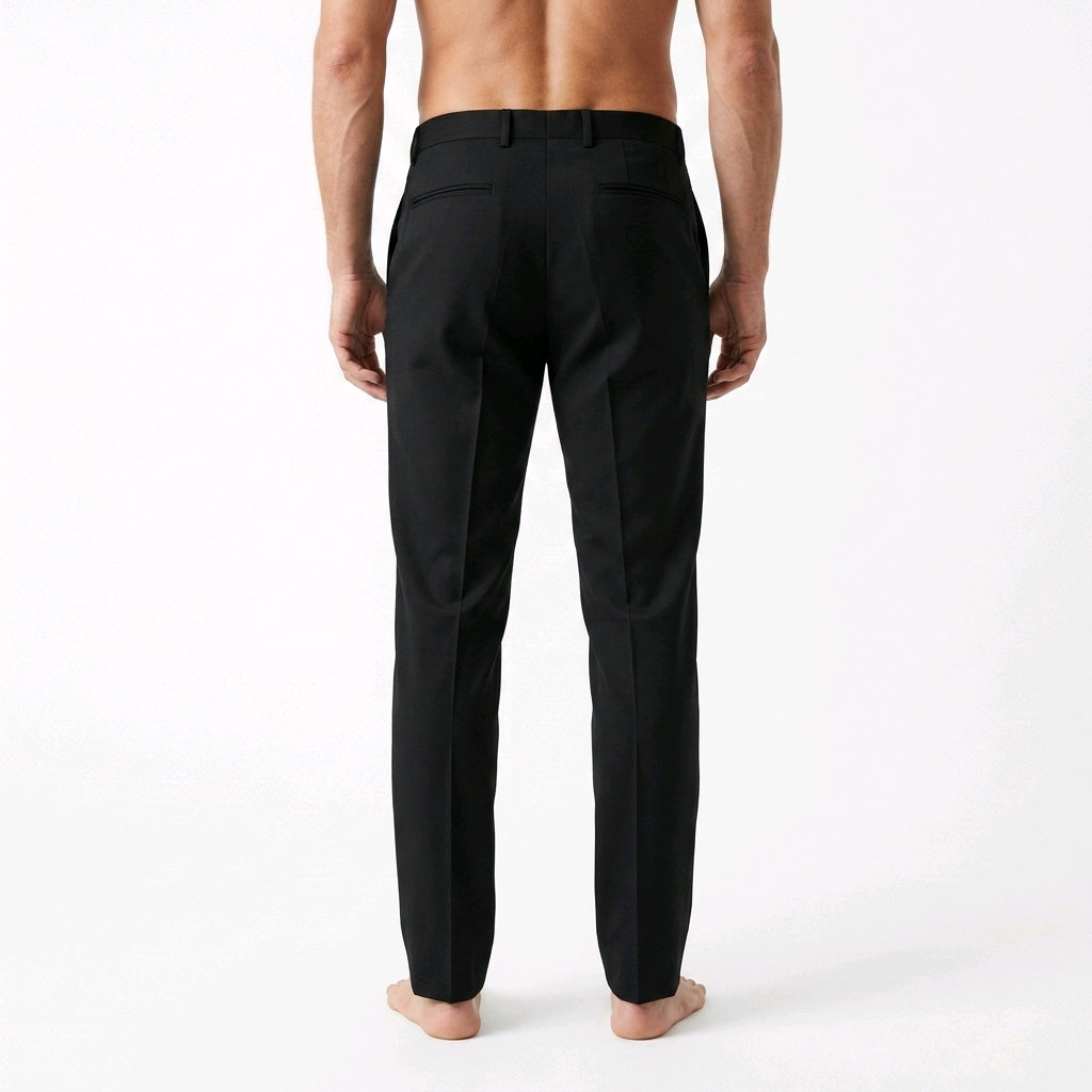 Pantalon de tailleur homme Jack & Jones marron coupe droite