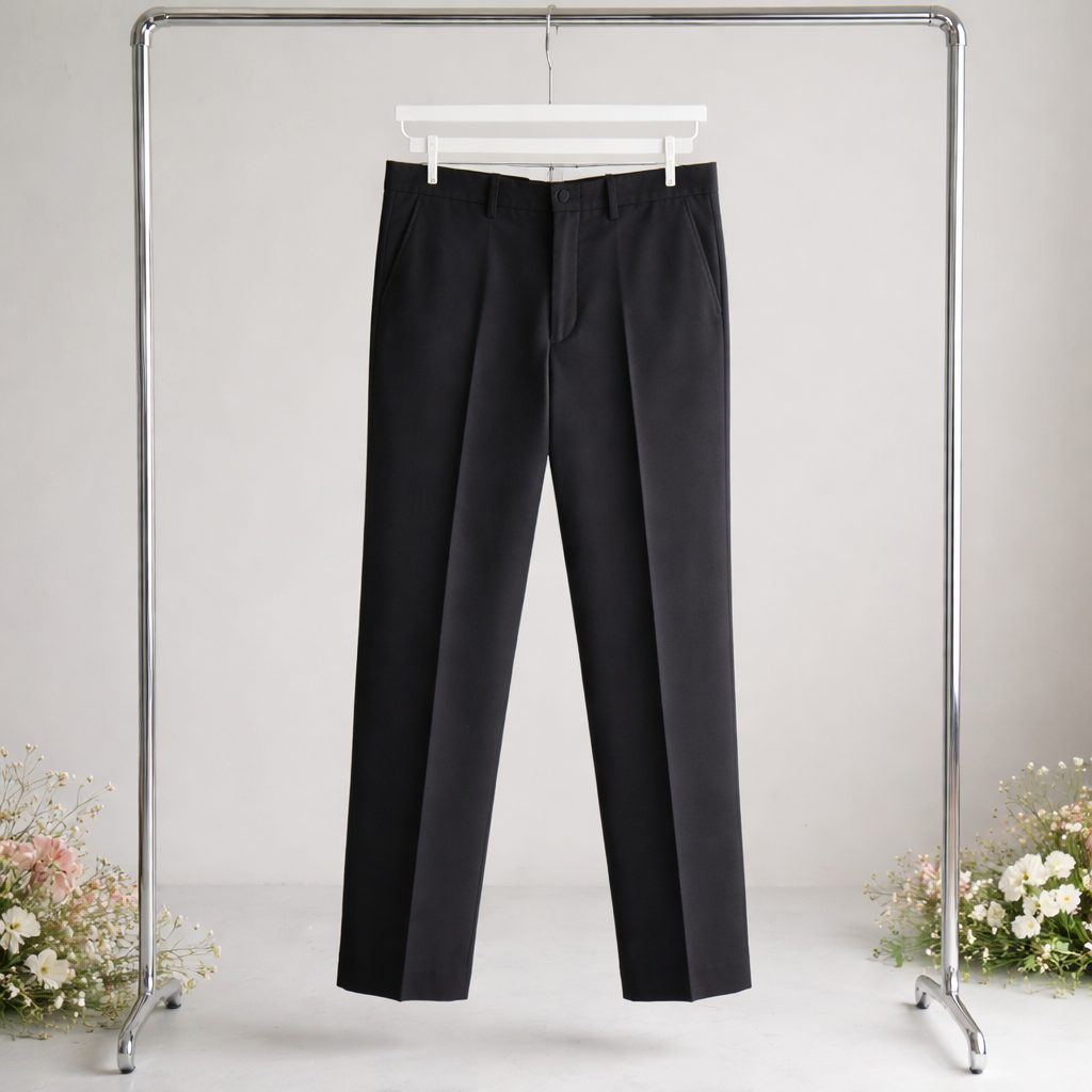 Pantalon de tailleur homme Jack & Jones marron coupe droite