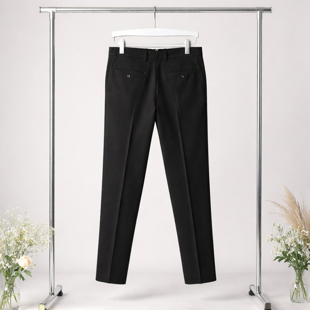 Pantalon de tailleur homme Jack & Jones marron coupe droite