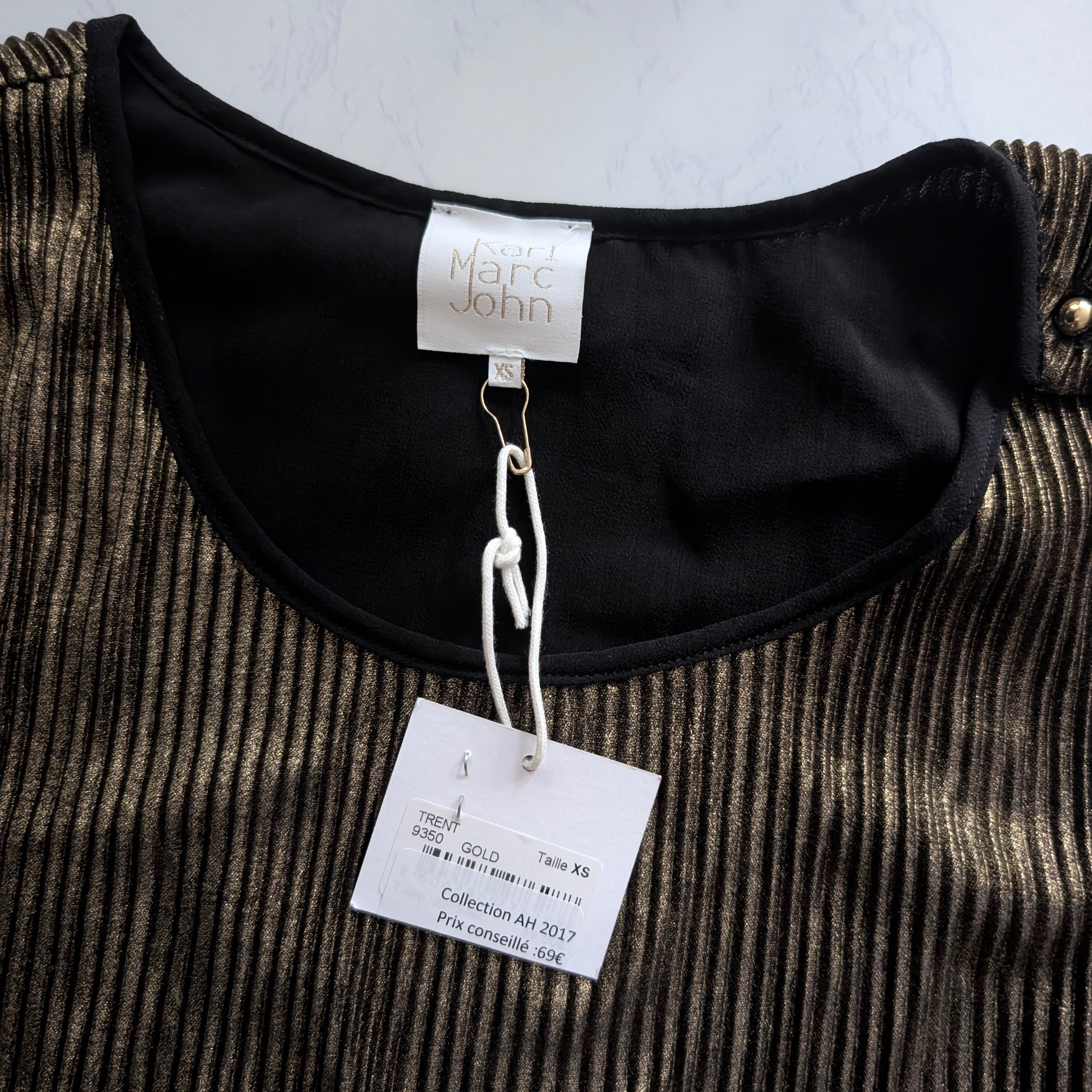 Débardeur Or de la marque Karl Marc John