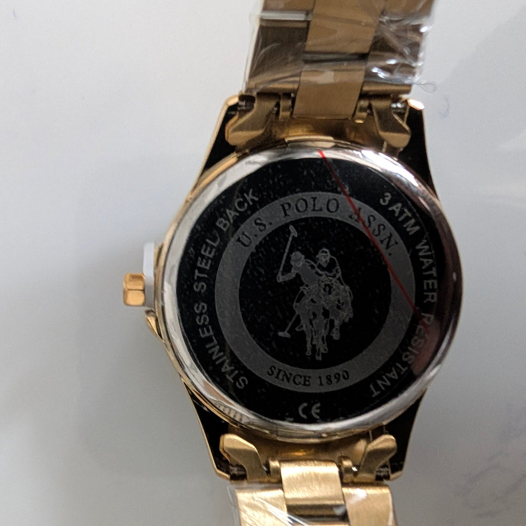 Montre doré de la marque us polo assn