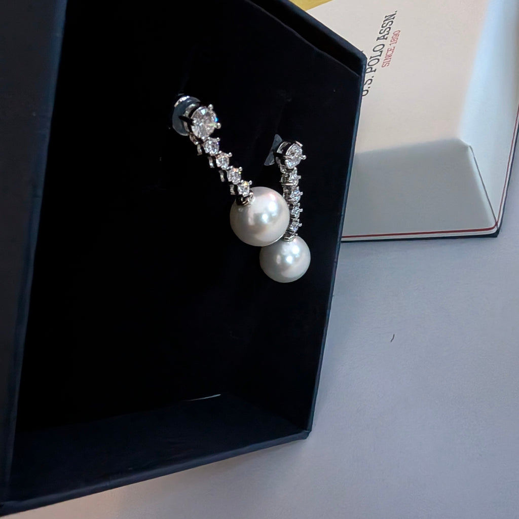 Boucles d'oreilles pendante de la marque us polo assn.