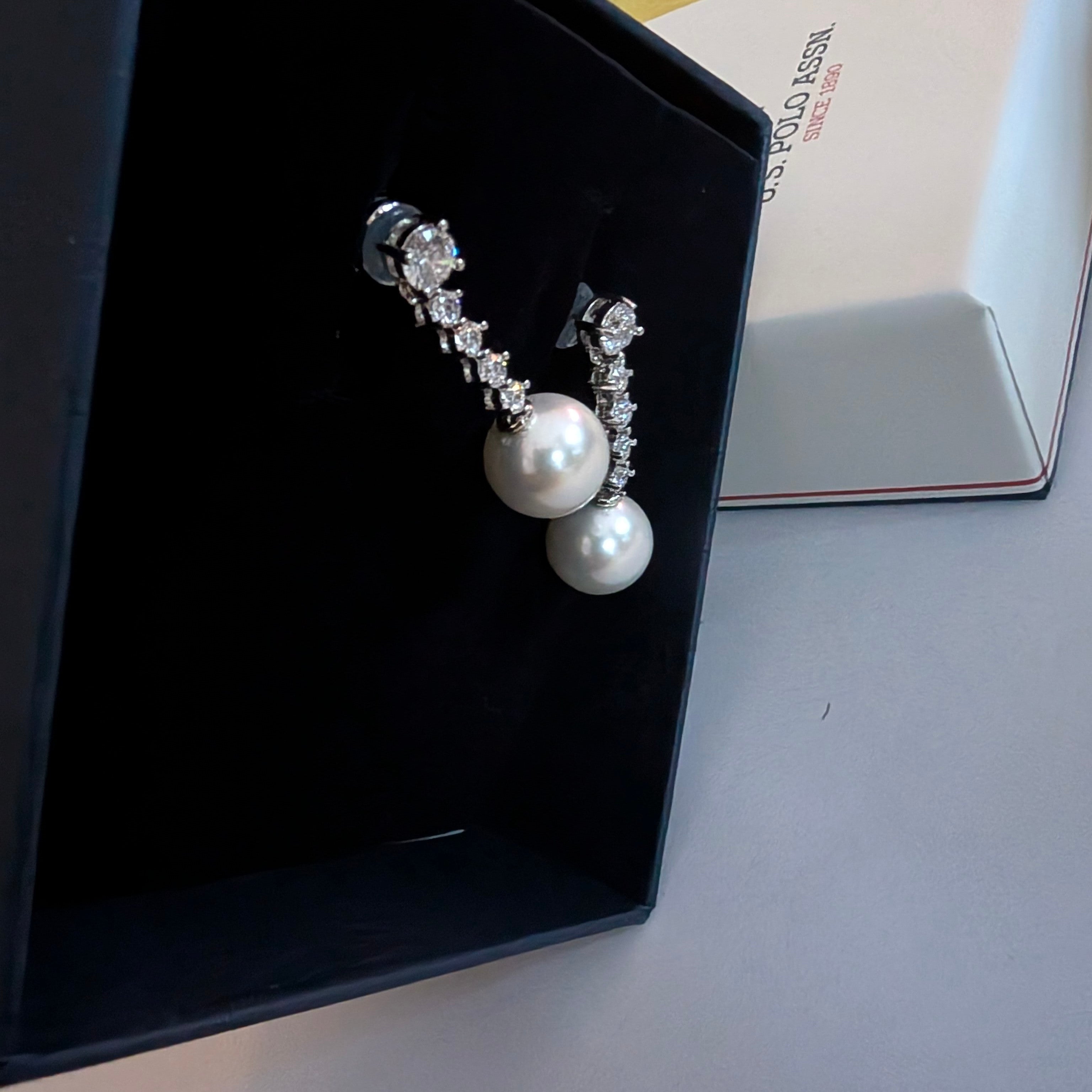 Boucles d'oreilles pendante de la marque us polo assn.