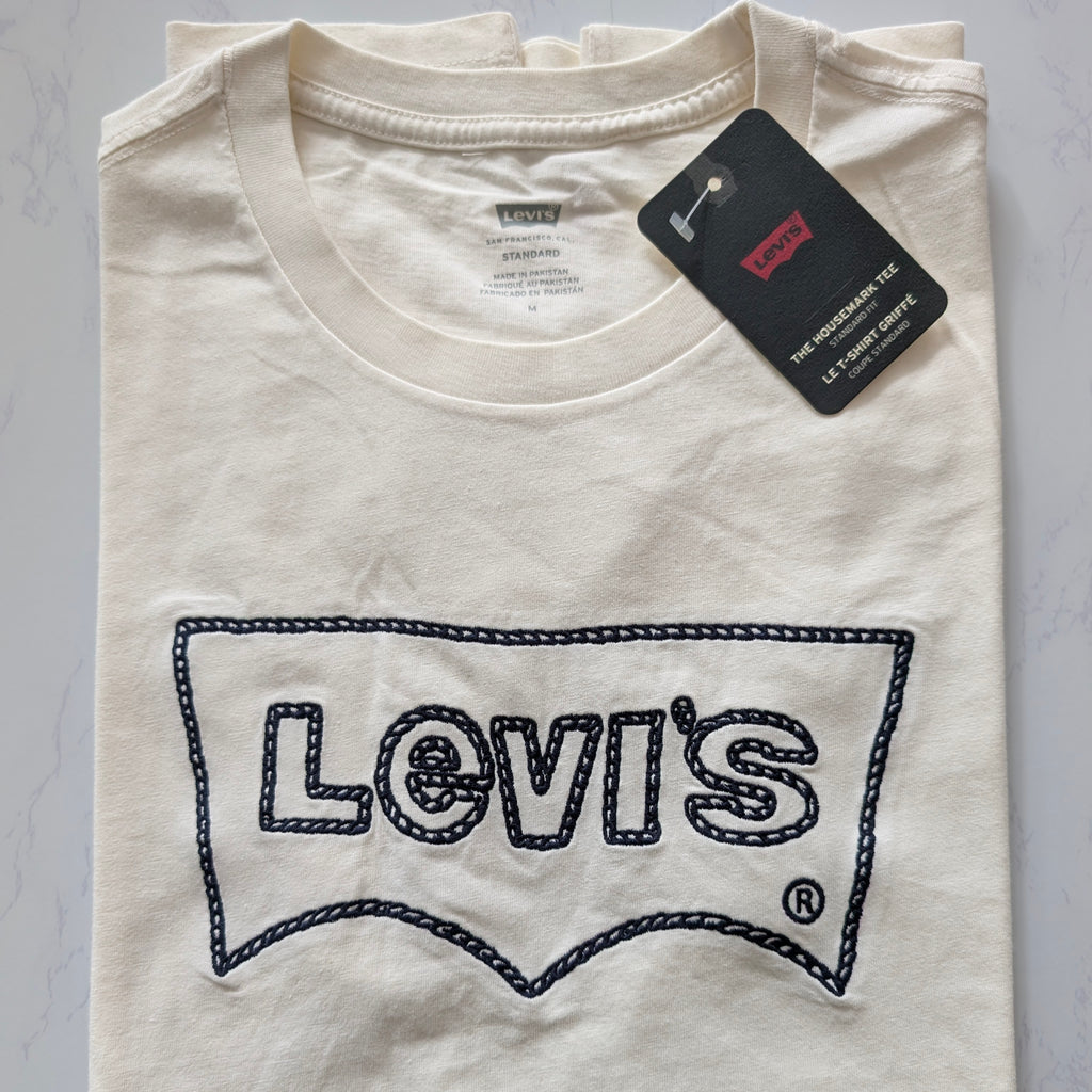 T-shirt Levi's Homme - Blanc cassé