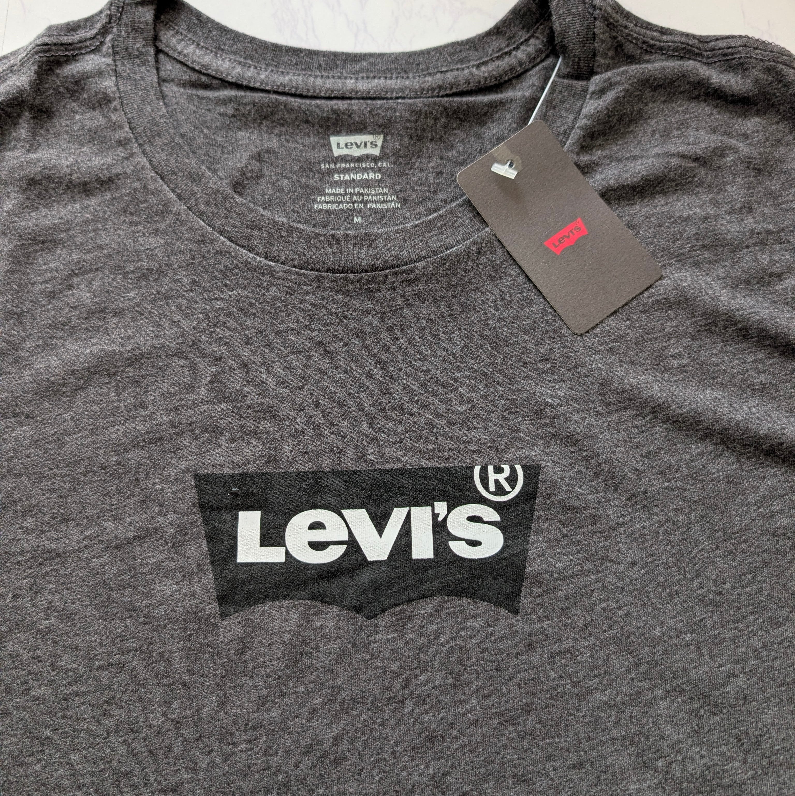 T-shirt Levi's Homme - Gris anthracite