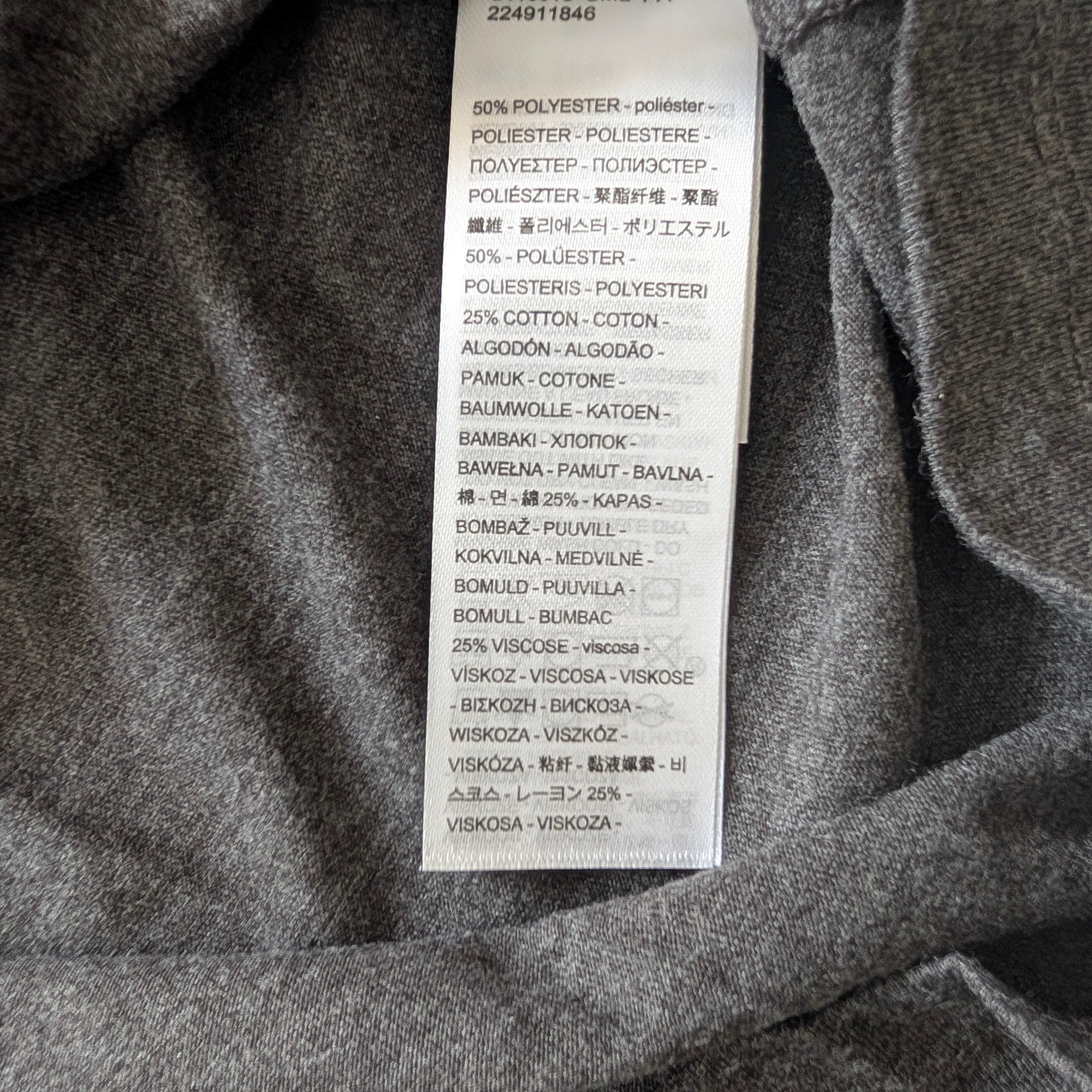 T-shirt Levi's Homme - Gris anthracite