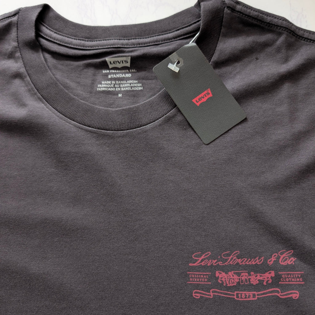 T-shirt Levi's Homme - Gris anthracite