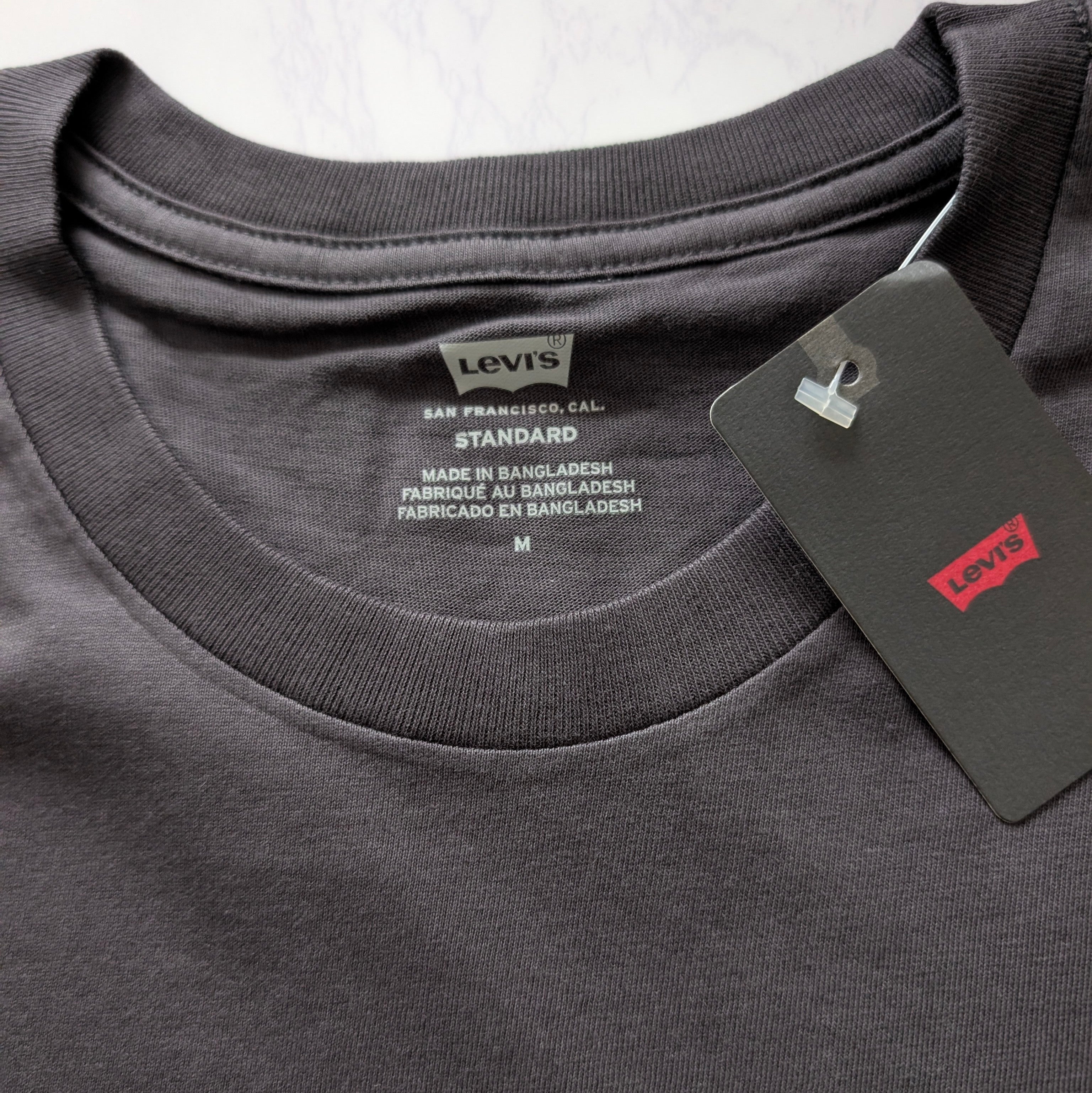 T-shirt Levi's Homme - Gris anthracite