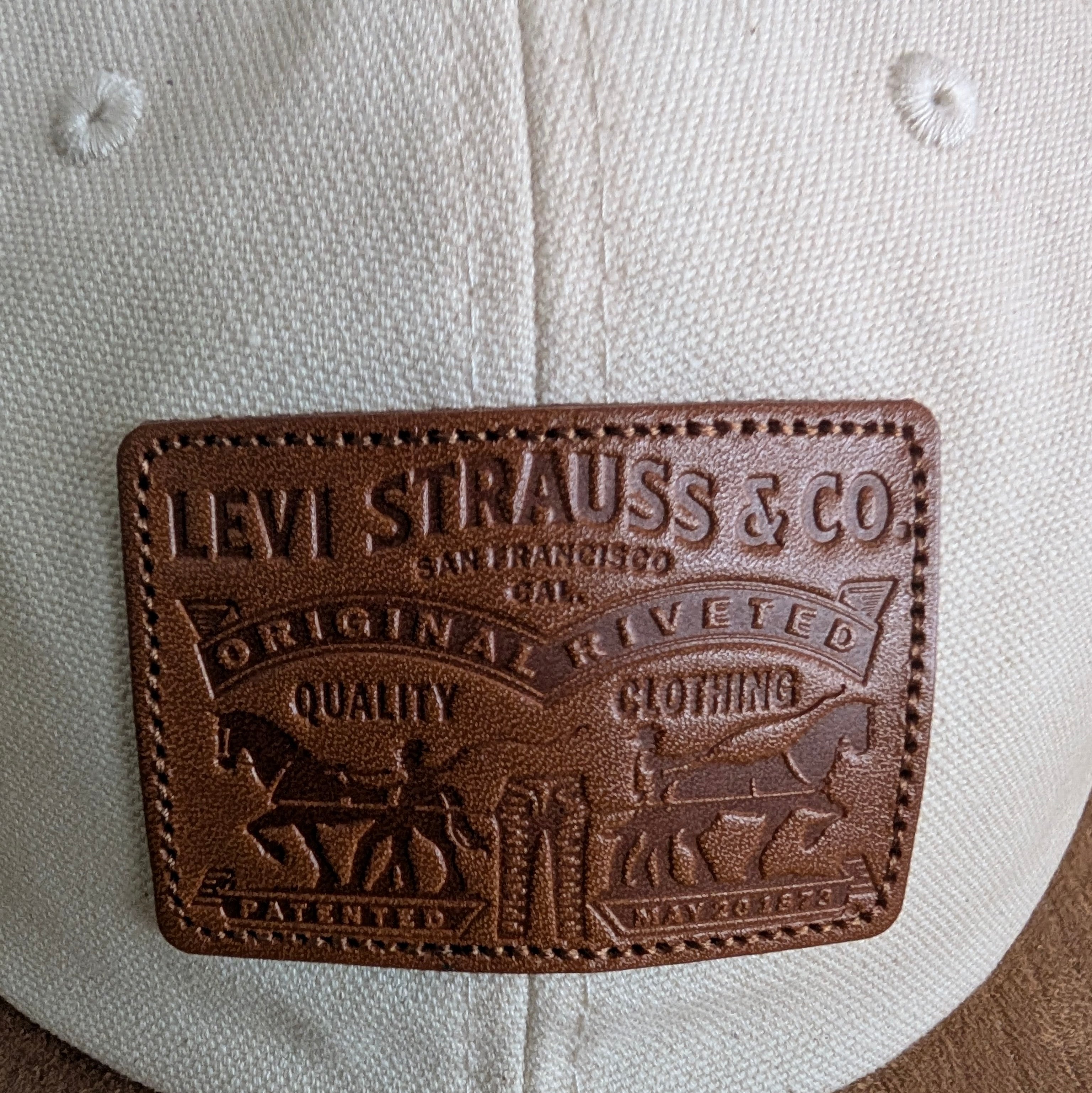 Casquette Levi's - Blanc cassé
