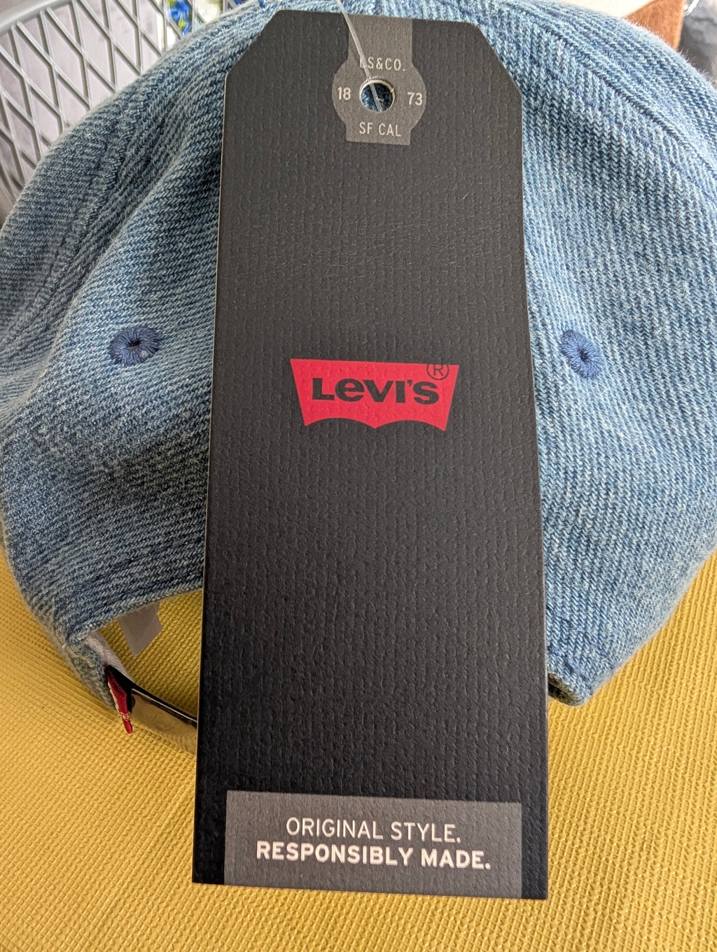 Casquette Levi's - Bleu indigo