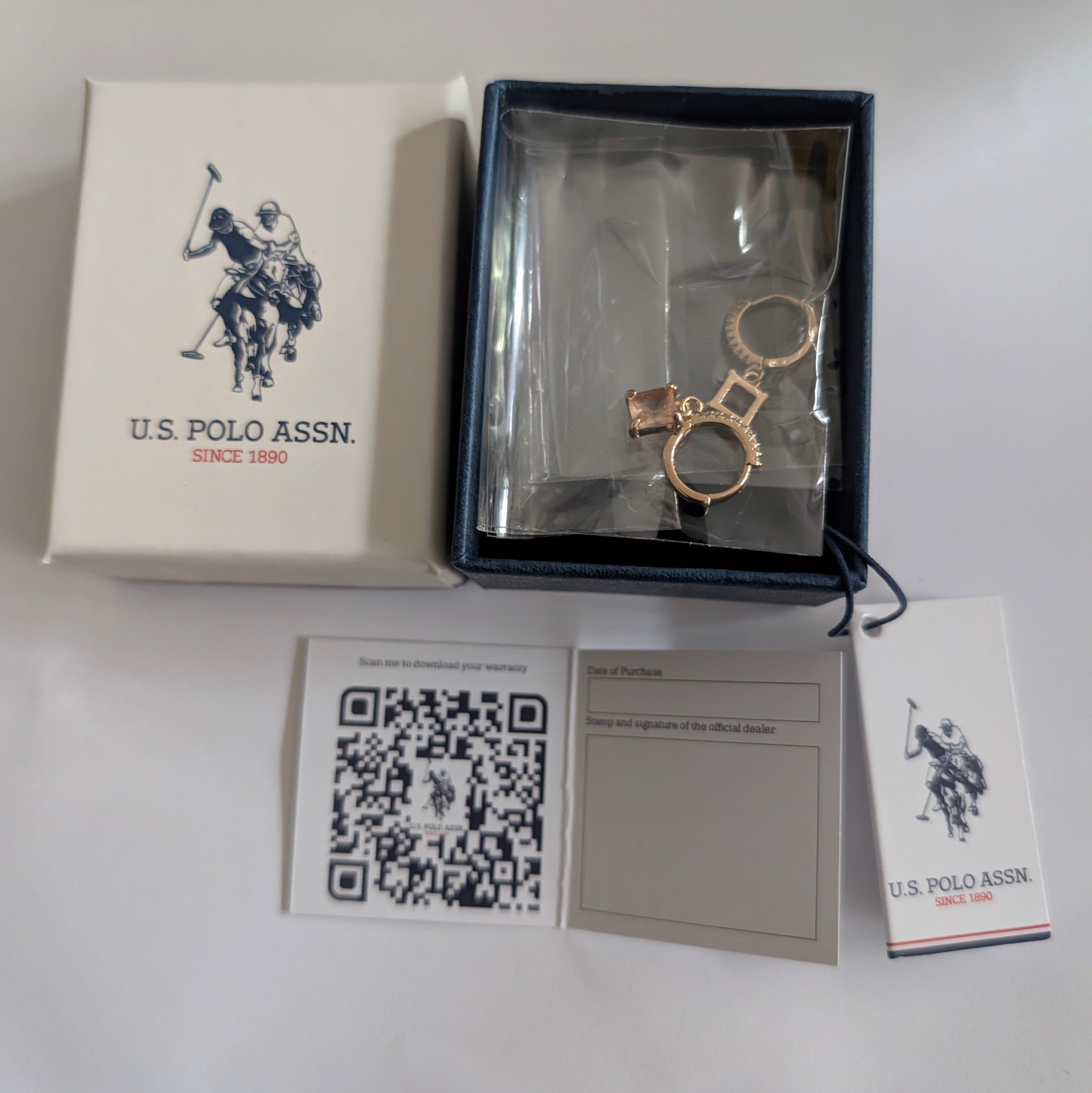 Boucles d'oreilles de la marque us polo assn