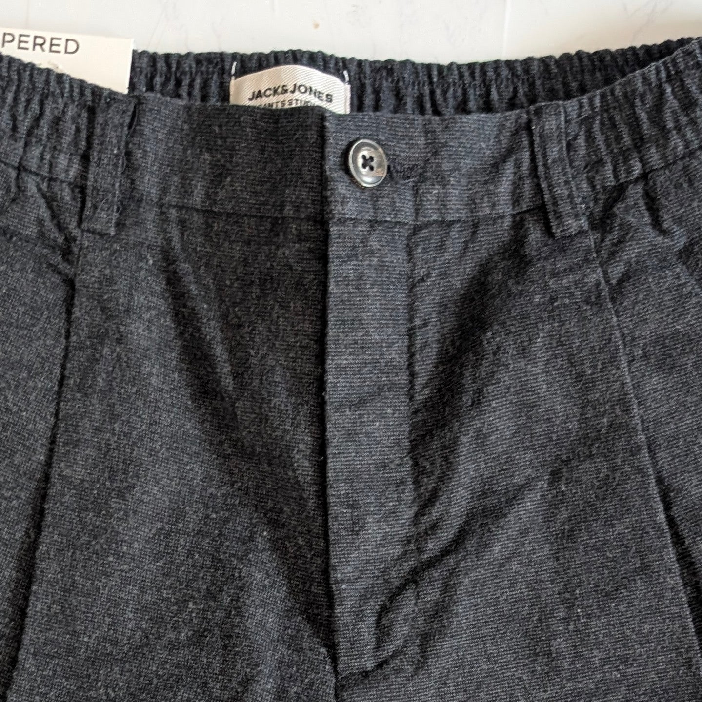 Pantalon Chino Gris Homme Jack & Jones – Coupe Slim & Confort